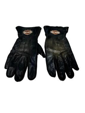 Harley-Davidson Motorcycle Men's Vintage Riding Gloves Size 3XL Sun Faded As is